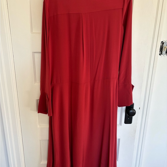 Tibi 4 ply Silk Detached Ruffle Dress - Picture 4 of 6